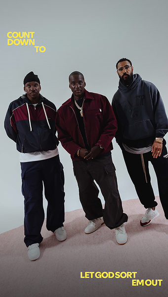 Clipse stands posed at a slightly canted angle